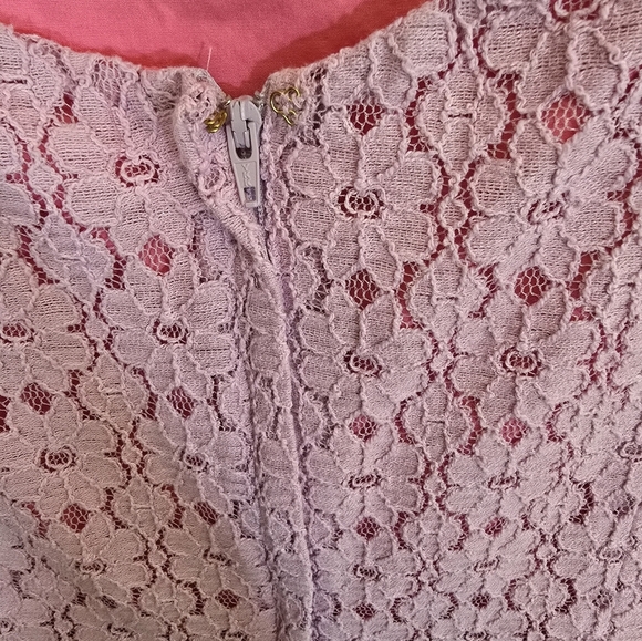 Lily Pulitzer Small Cotton Blend Aleesa Mini Dress Pink Floral - Picture 7 of 13